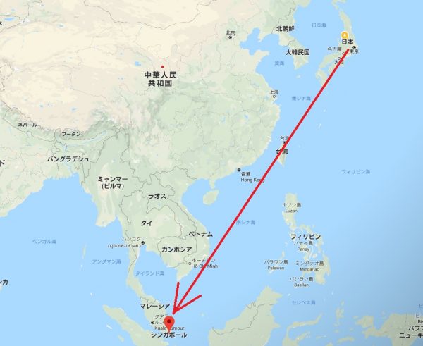 シンガポールへの必要マイル数は Ana国際線特典航空券を利用して