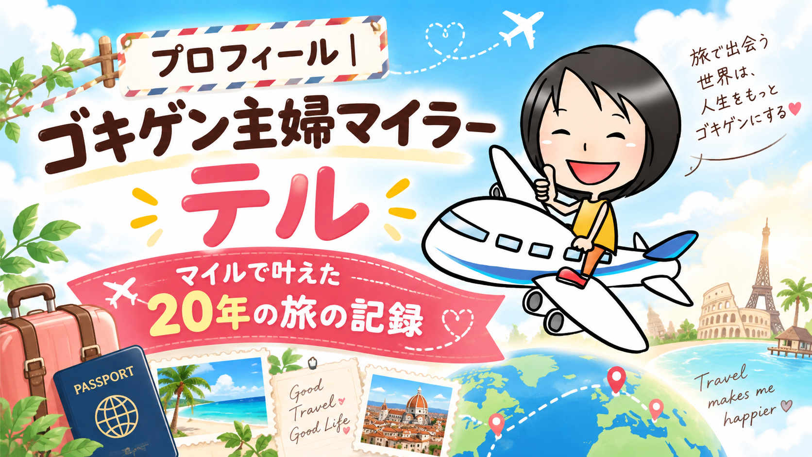 ゴキゲン主婦マイラープロフィール